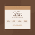 Mahj Hostess Guide | Beginner Mahjong Party Planning Printable (Digital Download)